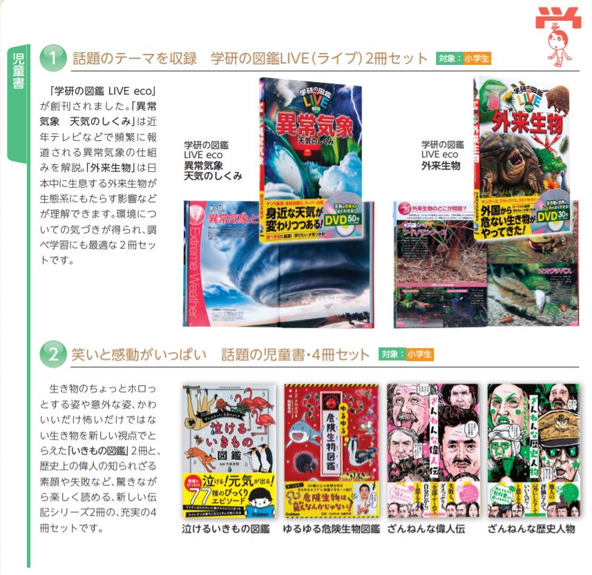学研 株主優待カタログ1,2