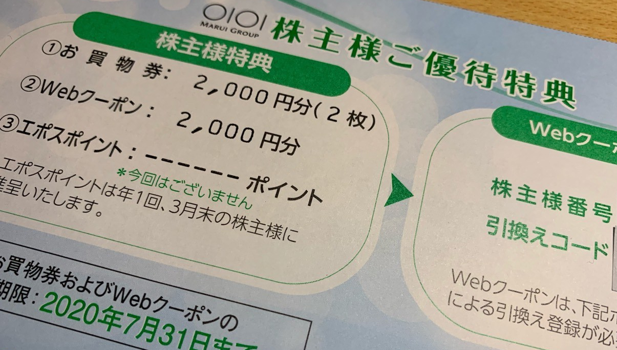 丸井グループのWEBクーポン