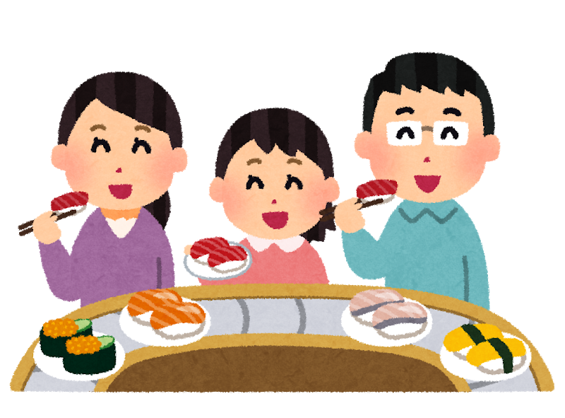家族で食事