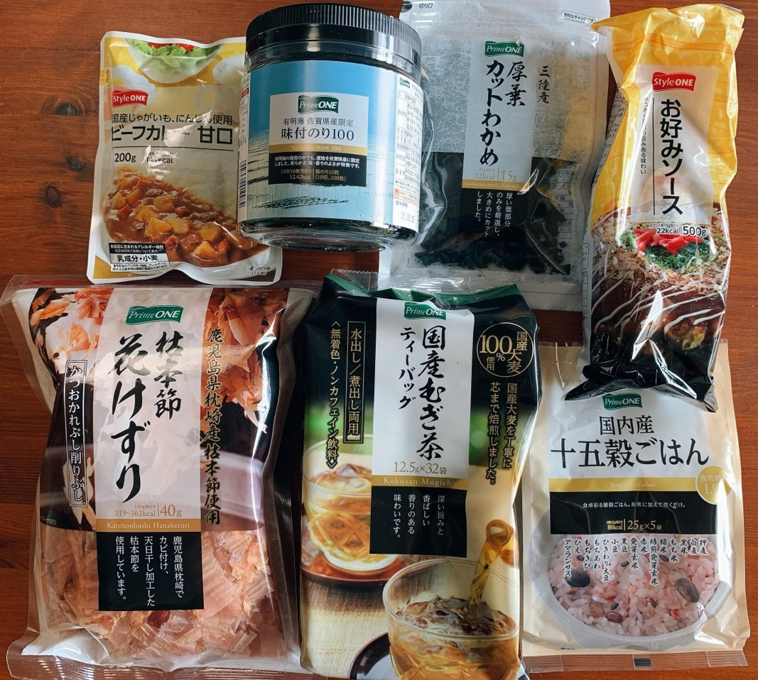 2020年2月期のPB商品(100株)の内容はこちら