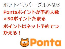 ポンタポイントがたまる