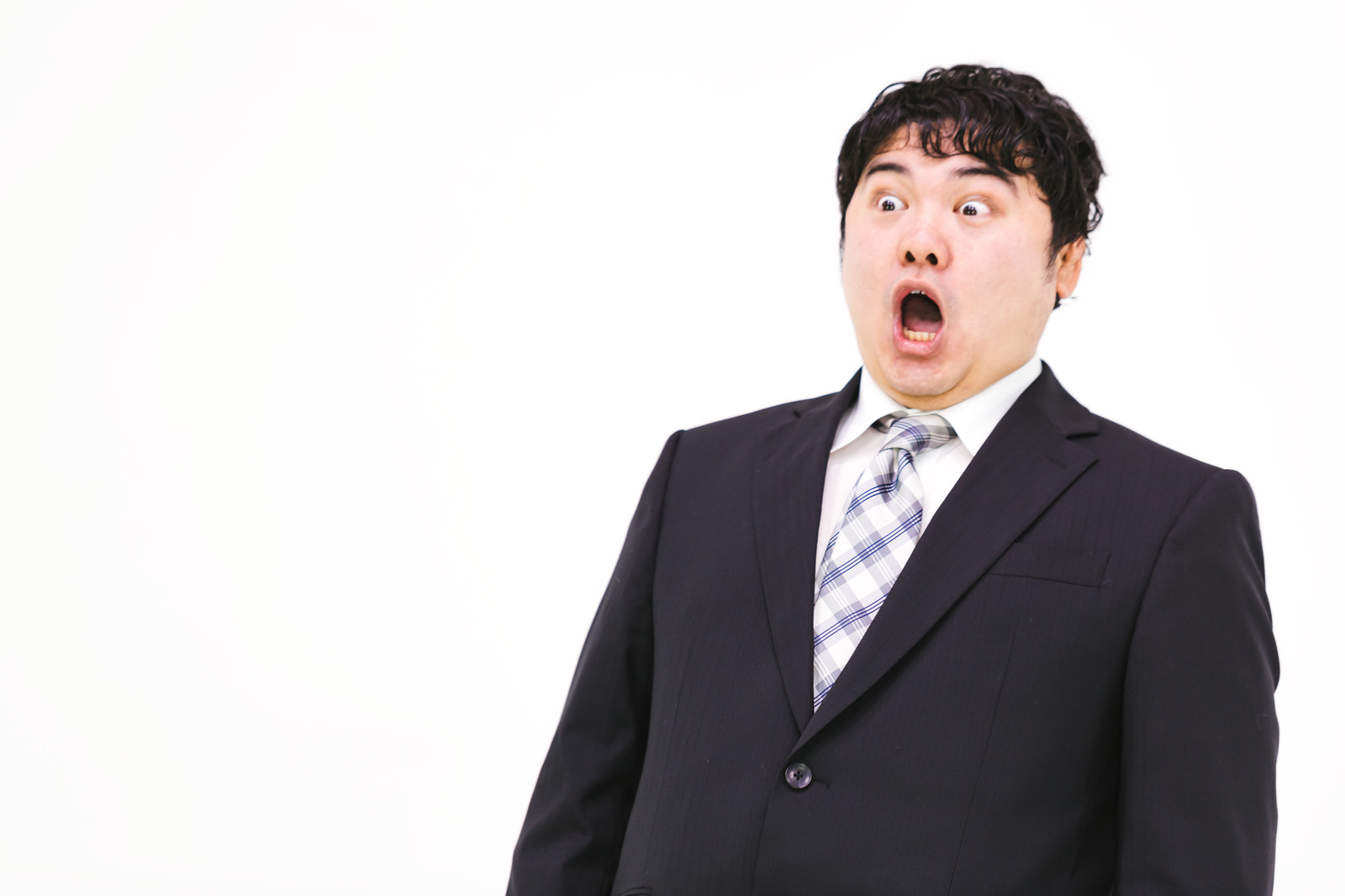 驚いた