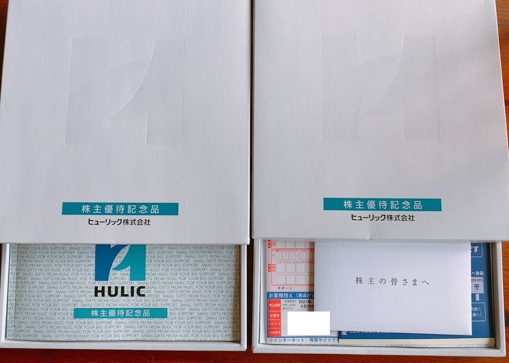 ヒューリックの株主優待品