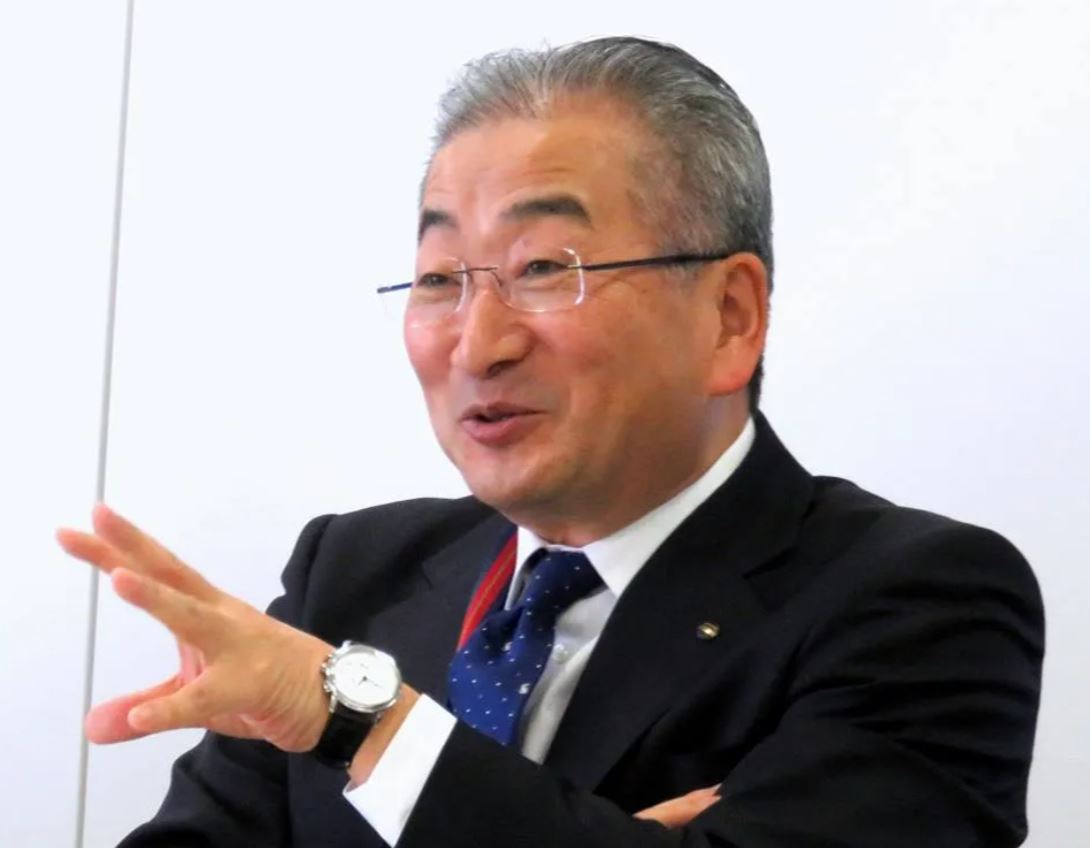 デサントの小関秀一社長 出典:WWD