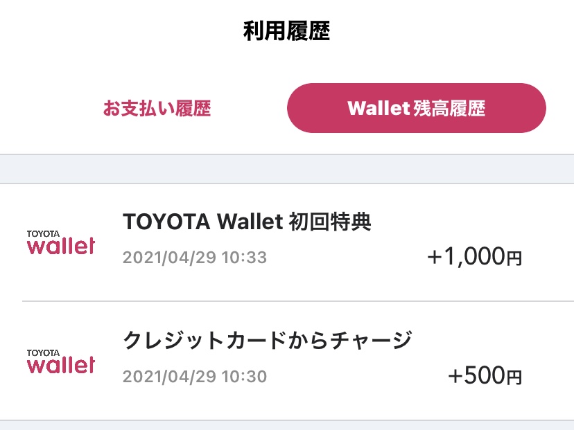 TOYOTA Wallet