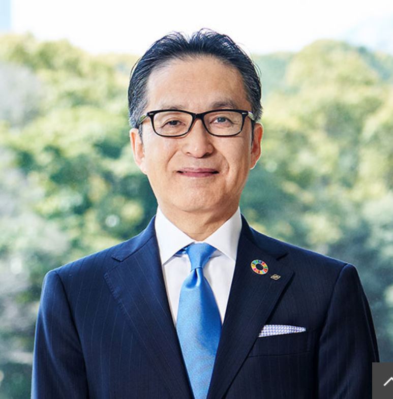 丸紅 柿木社長　画像出典：公式HPより
