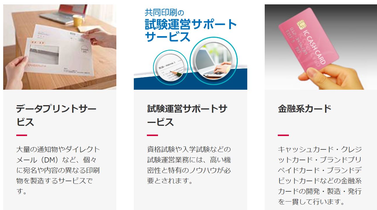 共同印刷のイメージ