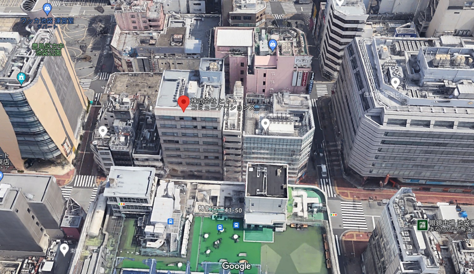 ヒトコミュニケーションズの本社ビルの画像