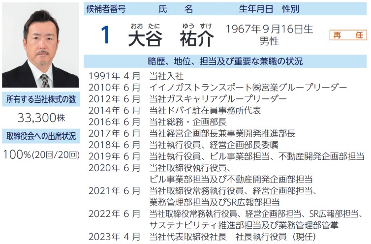 飯野海運の社長経歴