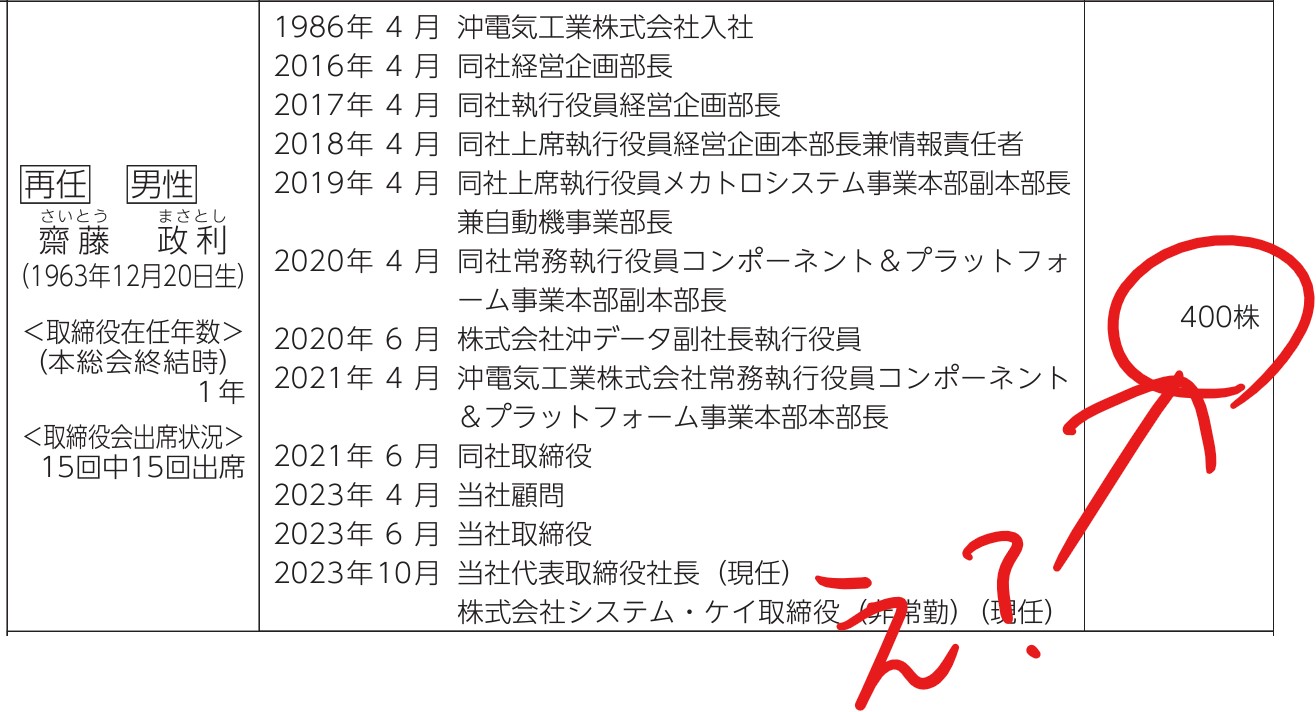 齋藤社長の経歴