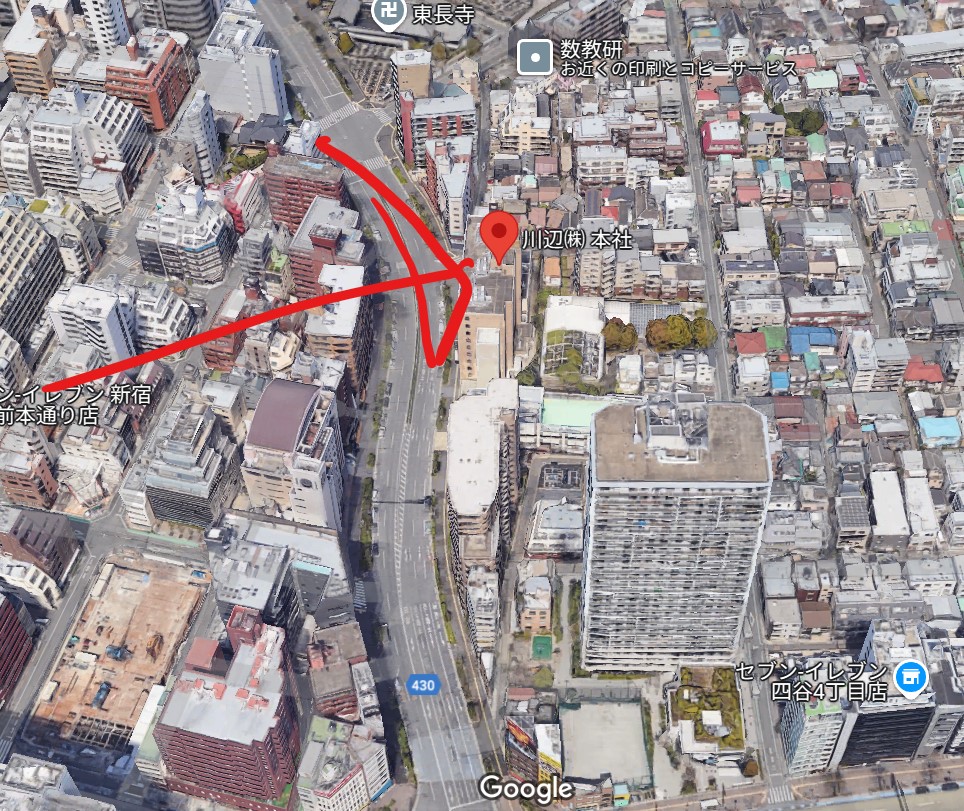 川辺の本社画像