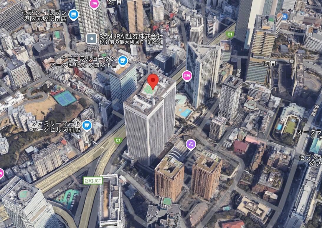 マネックスグループの本社画像