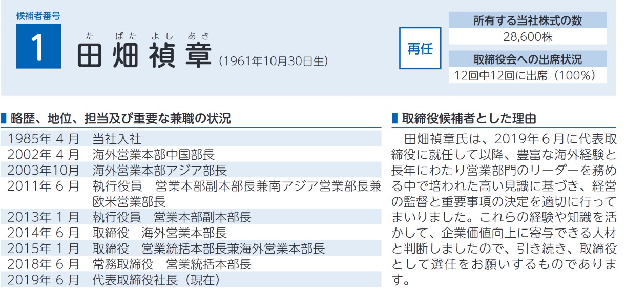 TOYOイノベックスの社長経歴