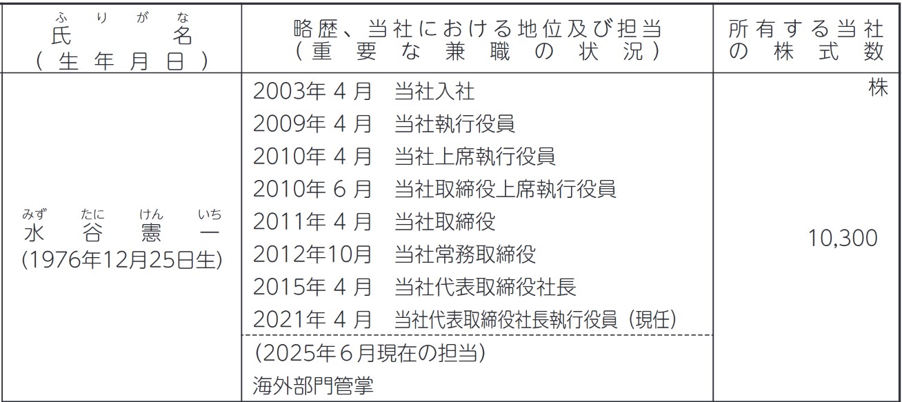 大成温調の社長経歴