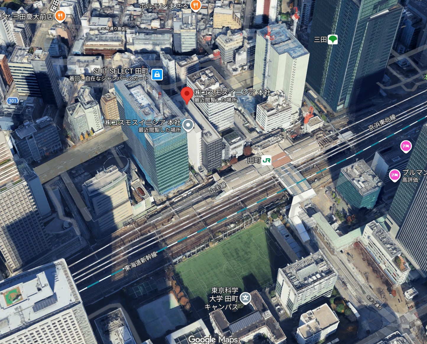 コスモスイニシアの本社画像